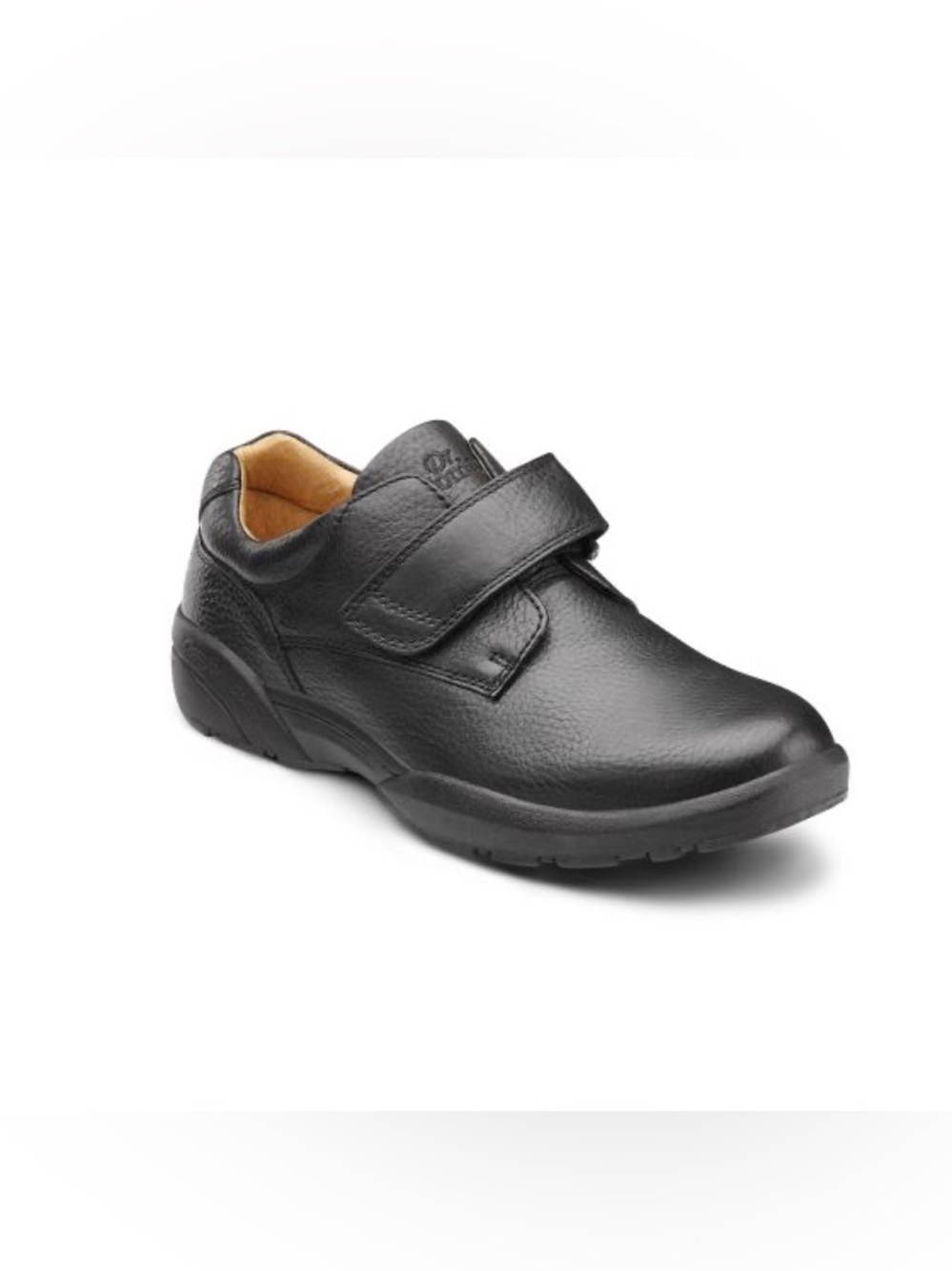 Dr. Comfort William 6310 Black Leather Orthopedic Shoes 11XW NIB Diabetic